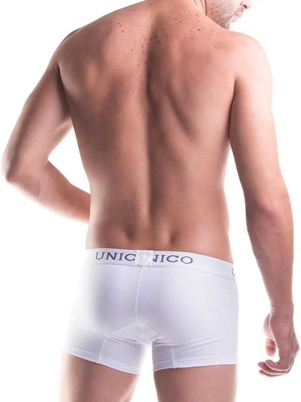 Men S Mundo Unico 96100801 Classic Short Boxer with 4 Inch Inseam White
